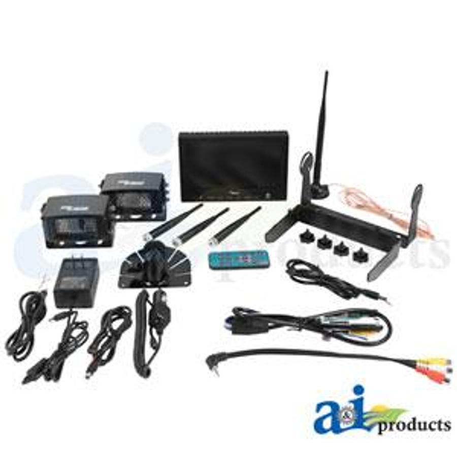 CabCAM Video System, Wireless (Includes 7" Monitor and 2 Cameras)