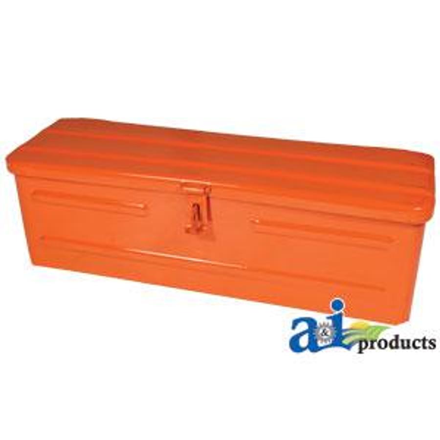 Tool Box, Orange Metal