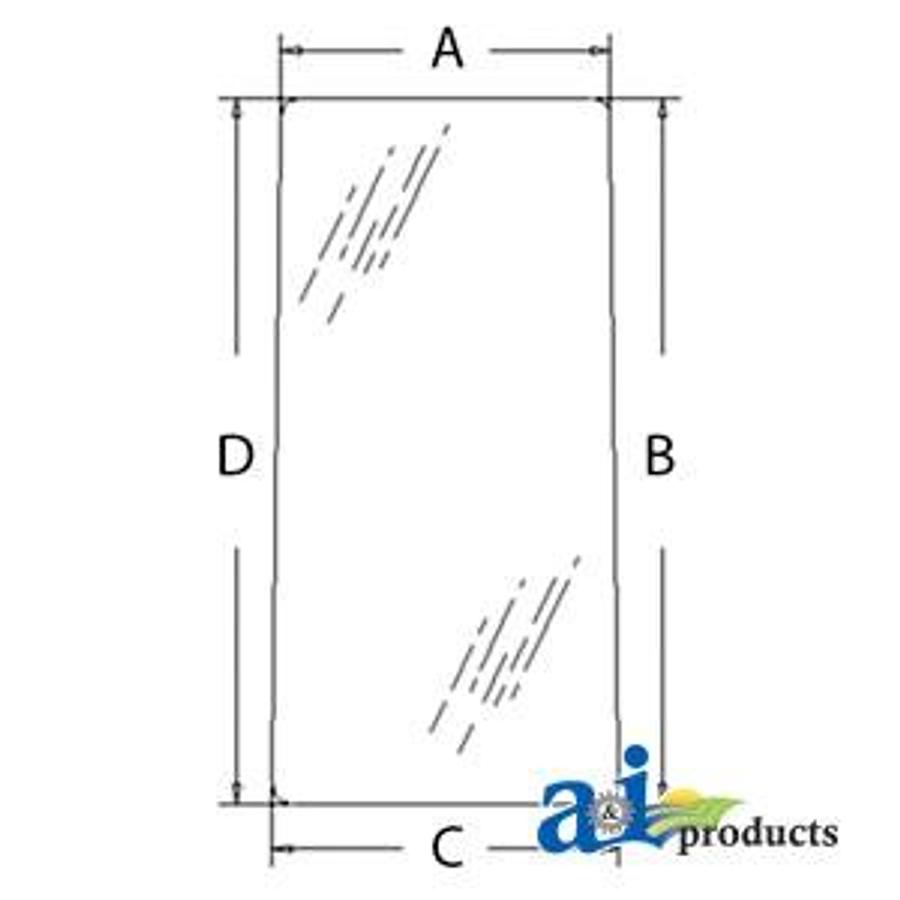 Glass, Rear (LH)