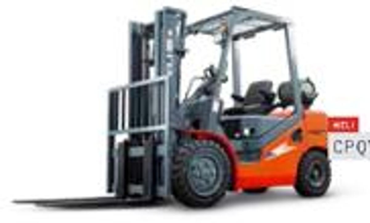 Used Industrial Forklift 5,000 lbs, Dual Fuel