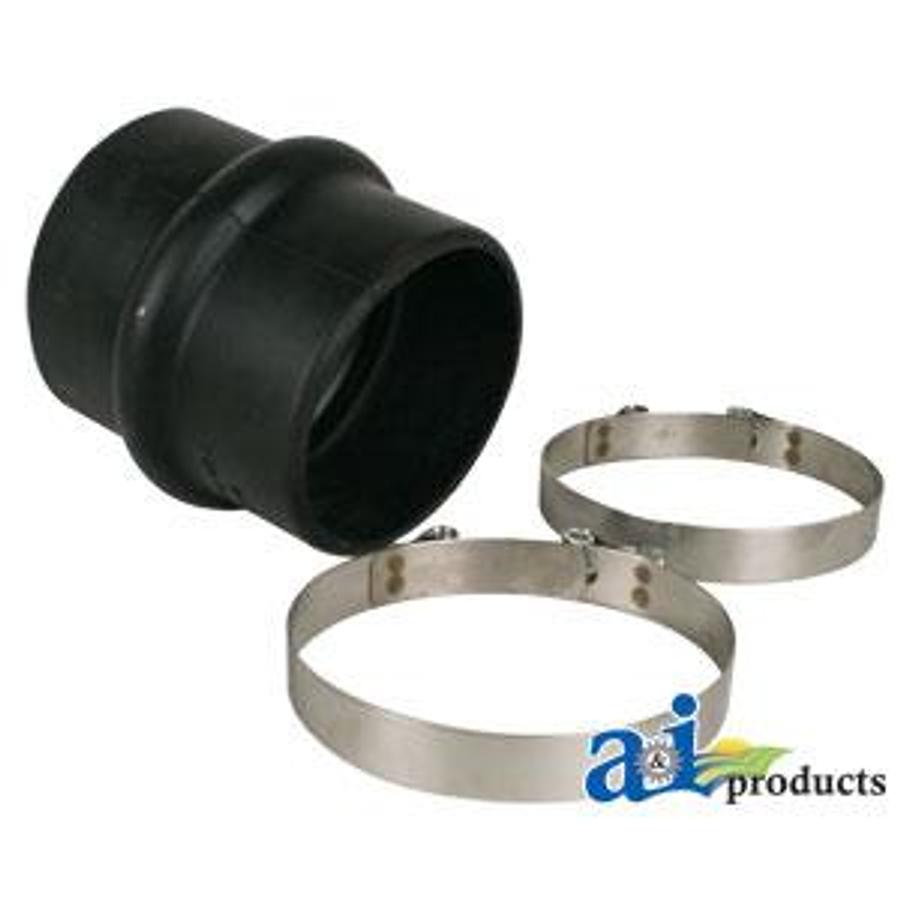 Centri Rubber Hump Hose w/2 Clamps 4"