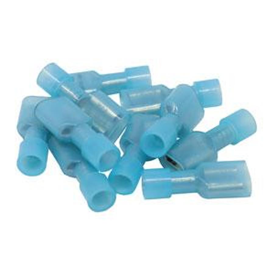 Connector, Female, Insulated & Weather Proof, 16-14 AWG, .25" Tab, 10 Pack