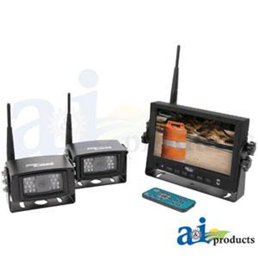 CabCAM Video System, Wireless (Includes 7" Monitor and 2 Cameras)