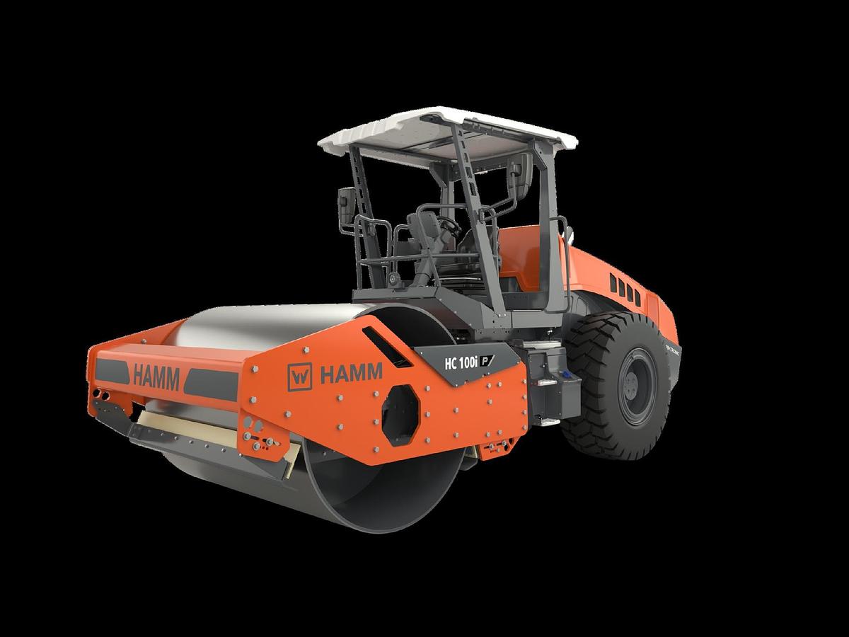 Used Ride-On Single Drum Roller, 10–12 Ton, 84" Width