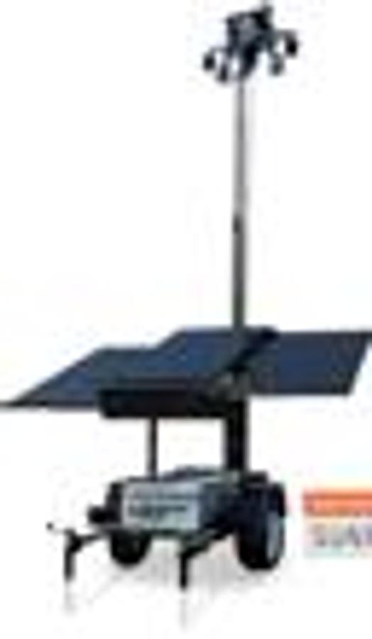 Used Solar Security Plant, Triple Surveillance Cam