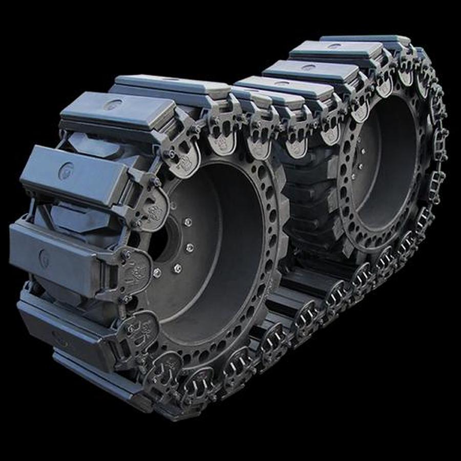 12 Inch Fusion Over The Tire Tracks With Rubber Pads