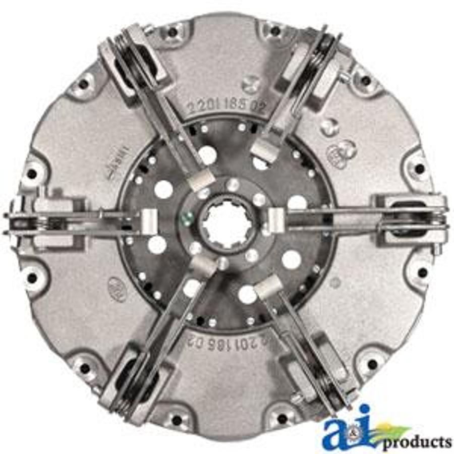 Pressure Plate: 12", 6 lever, cast iron, indep PTO