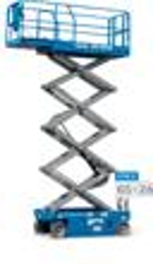 Used Electric Scissor Lift, 26' Wide