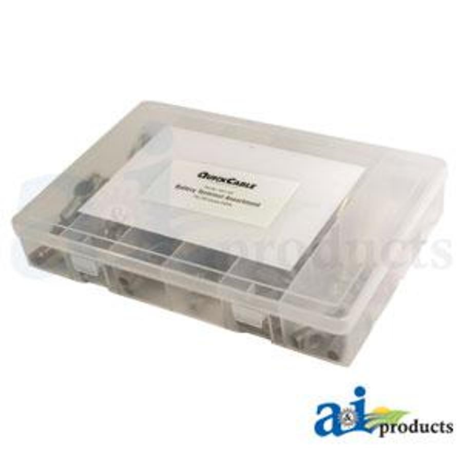 Battery Terminal Assortment, Crimp Copper, 1 Ga.