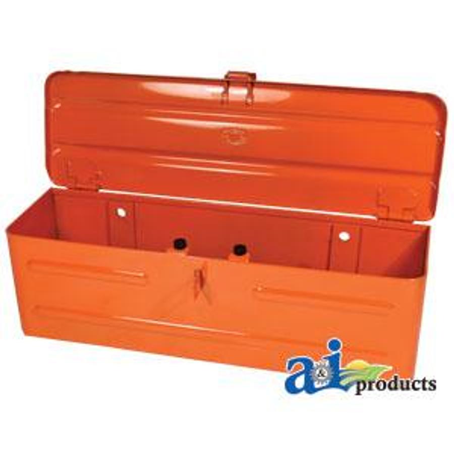 Tool Box, Orange Metal