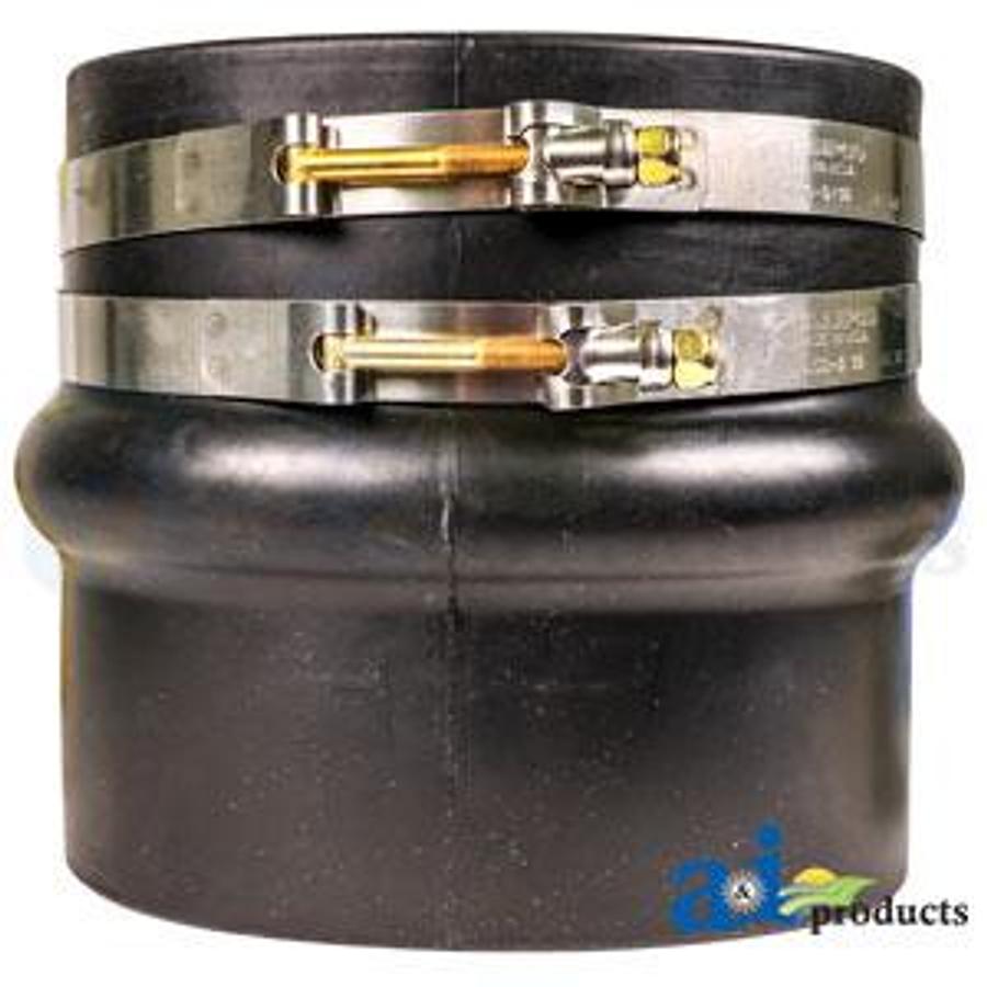 Centri Rubber Hump Hose w/2 Clamps 7"