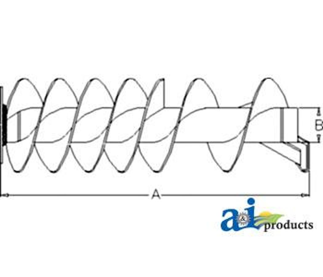 Auger, Vertical Unloading; Ext. Wear
