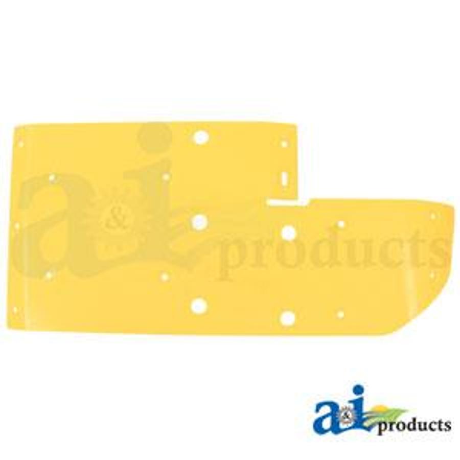 Plate, Skid; LH, Standard Shoe, Plastic