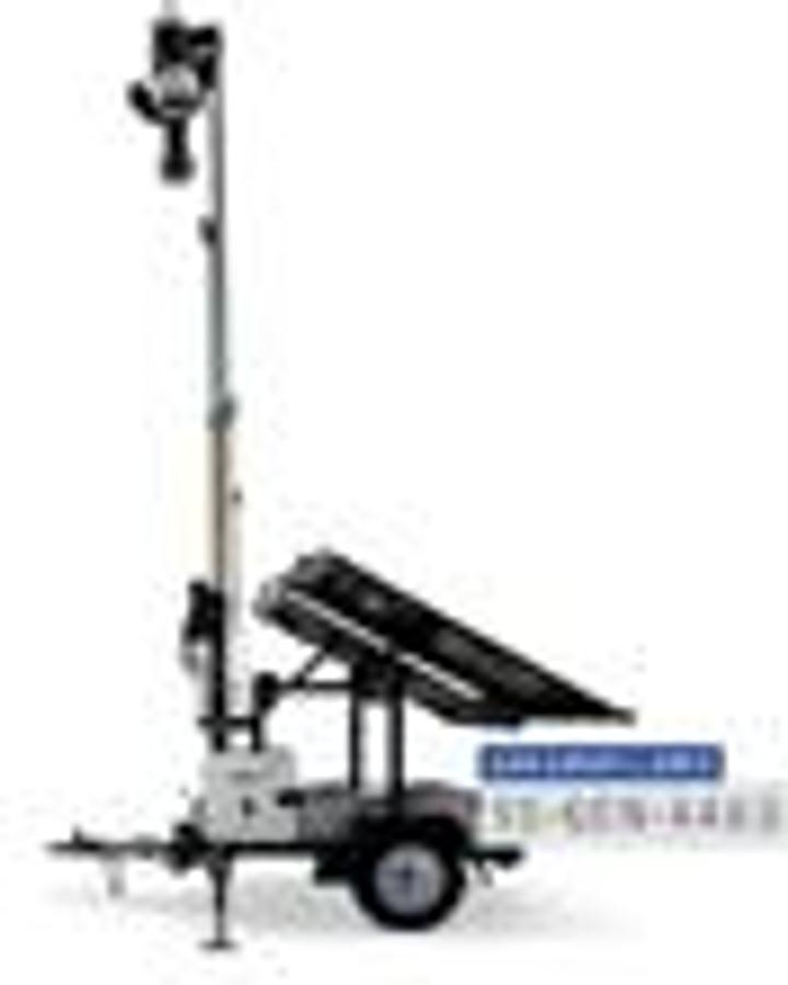 Used Solar Security Plant, Triple Surveillance Cam + Radar