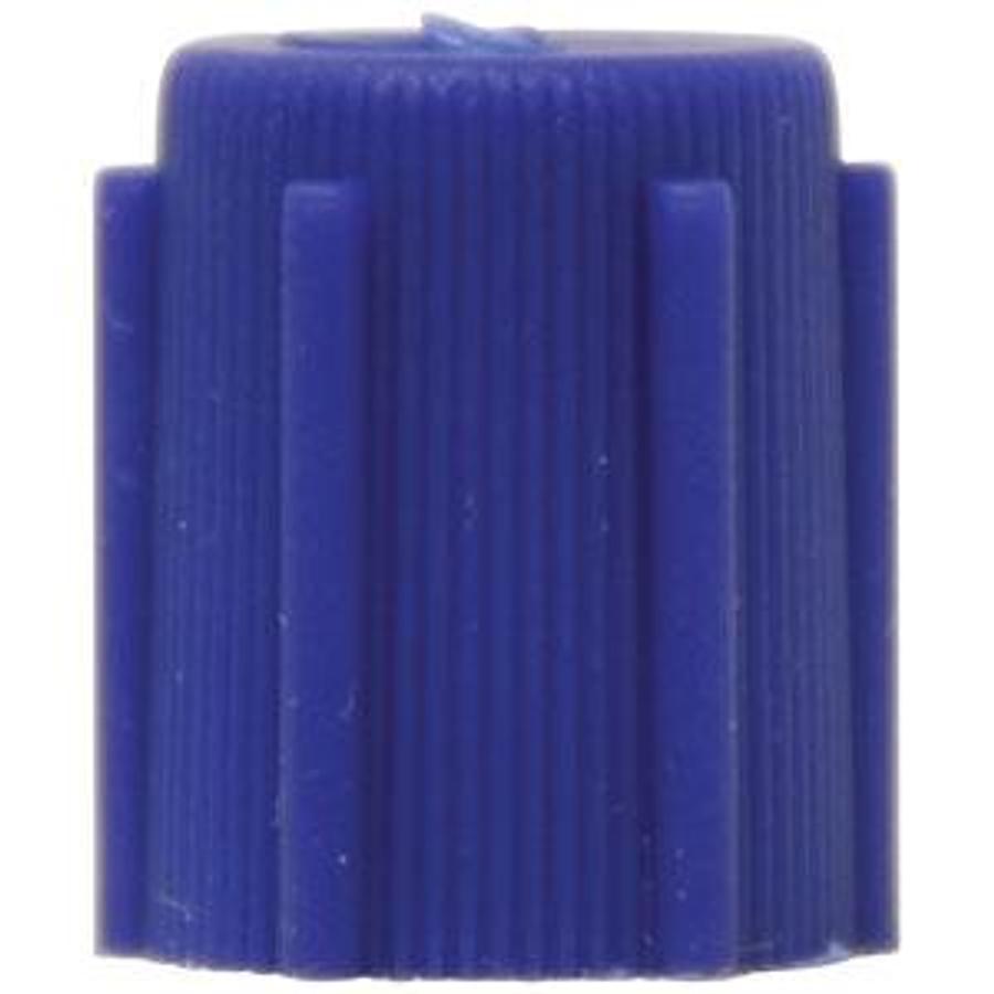 13mm Blue R-134a Low Side Valve Port Cap OEM & Aftermarket (5 pack)