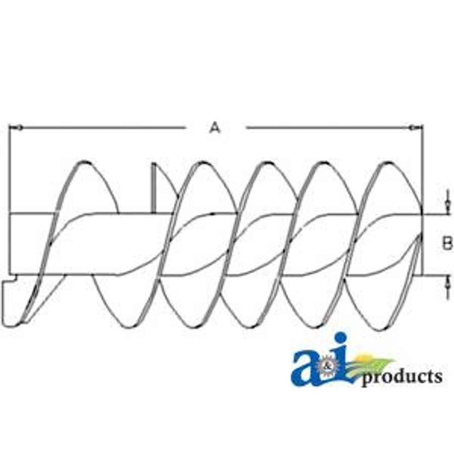 Auger, Vertical Unloading; High Unloading Rate