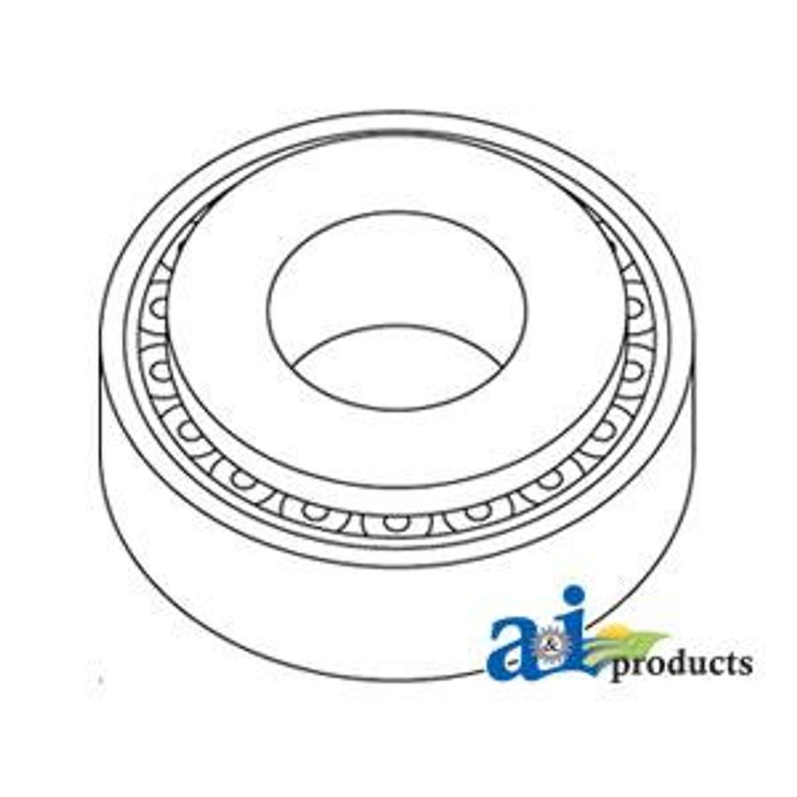 Bearing & Race; Hydraulic Pump Shaft