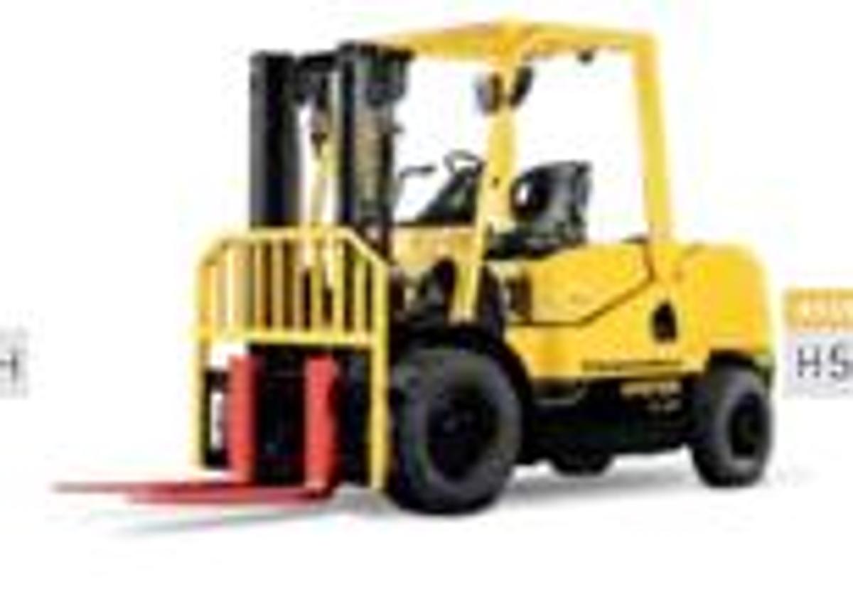 Used Industrial Forklift 5,000 lbs, Dual Fuel