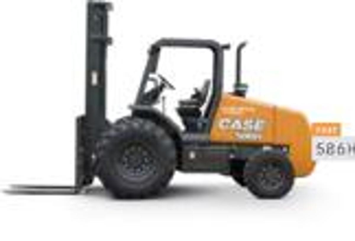 Used Rough Terrain Forklift 6,000 lbs, Diesel