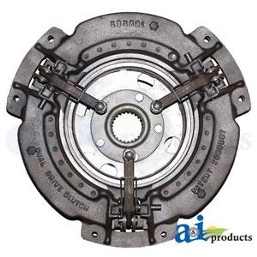 Pressure Plate: 11", 3 forged levers, w/ PTO disc, (Original Spicer/ Auburn)