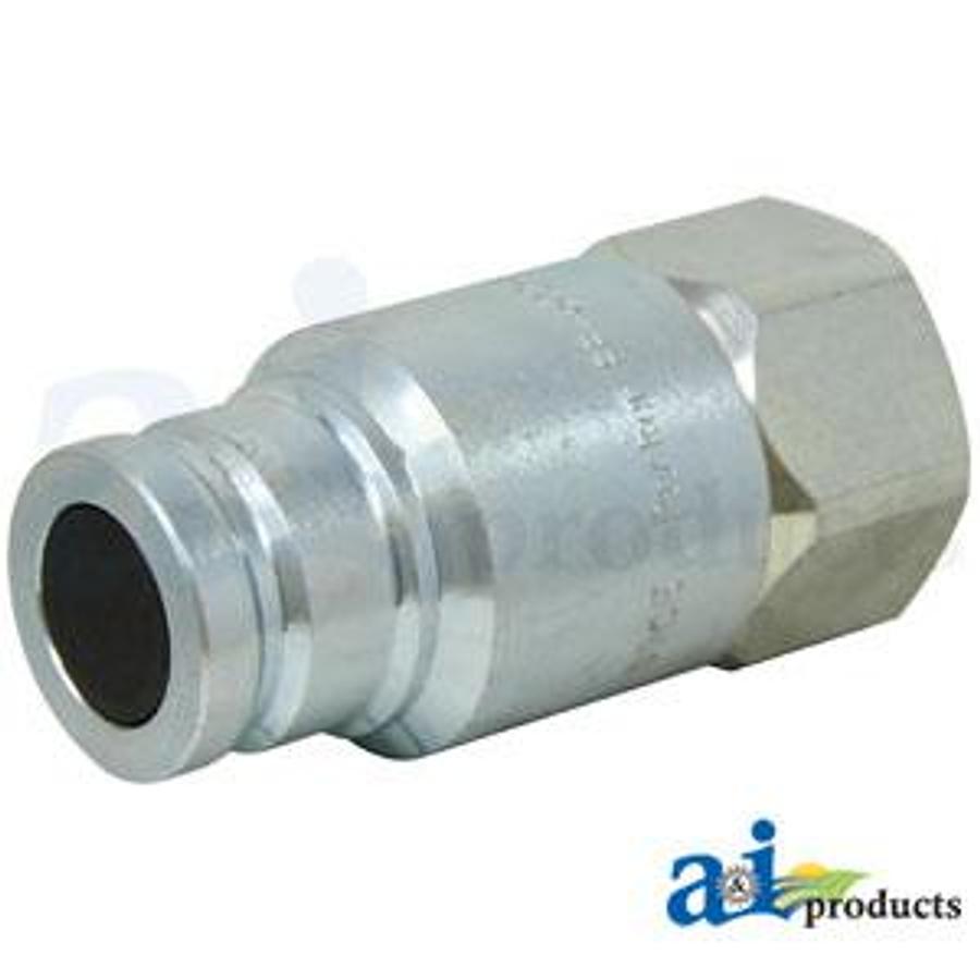 Flat Hydraulic Coupler Plug, Male, 1/2" NPT