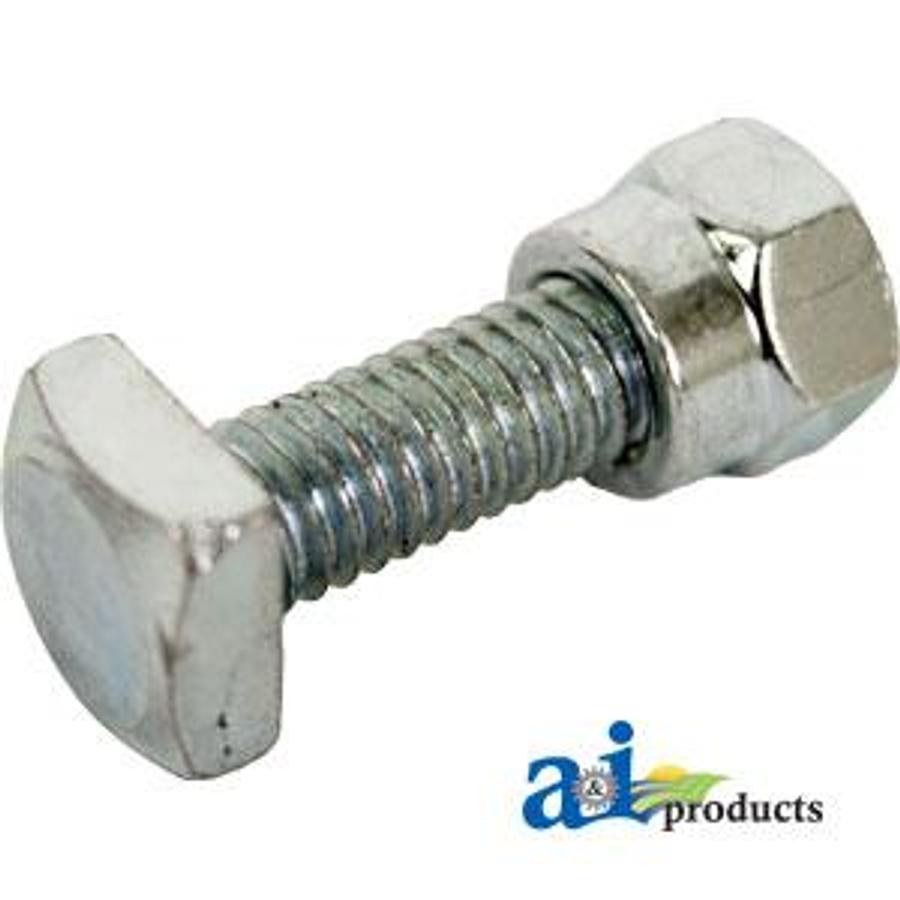 Battery Bolts & Nuts, Square Head, 5/16" (4 Pk)