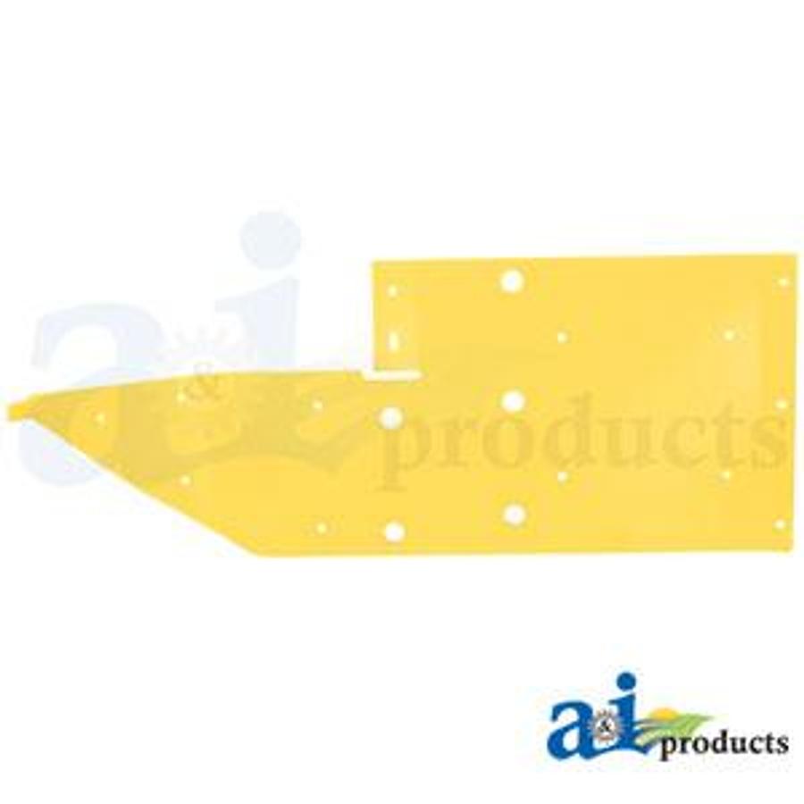 Plate, Skid; LH, Standard Shoe, Plastic