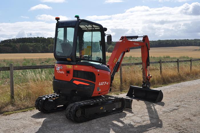 Used 2014 KUBOTA U27-4