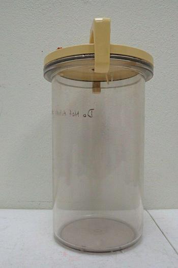Used BBL GasPak Anaerobic System Holding Jar with Lid & O-Ring Gasket
