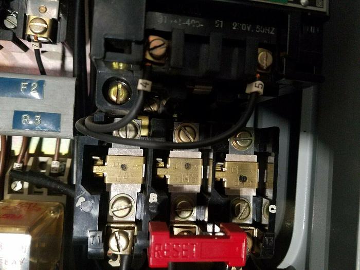 Used Electronic Control Box with relays and other micro switches