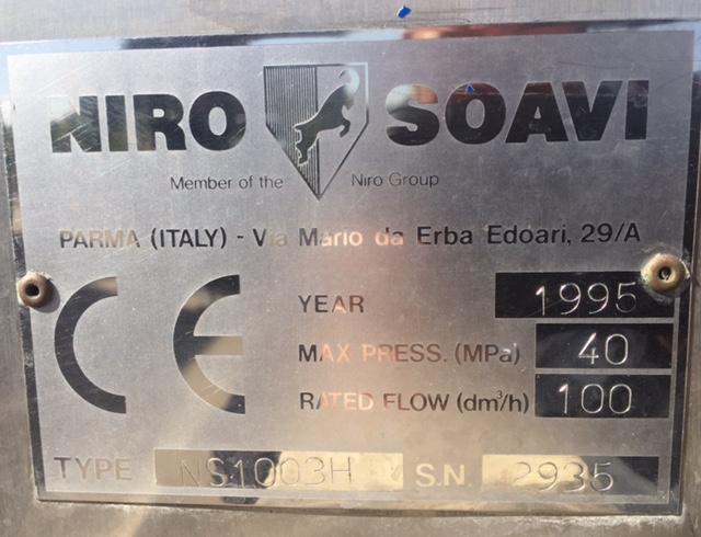 Used NIRO-SOAVI NS1003H