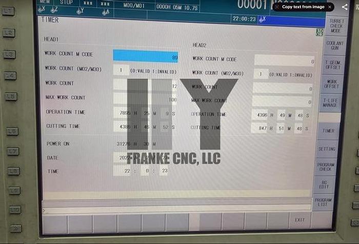 Used MORI SEIKI NTX 2000/1500 SZM