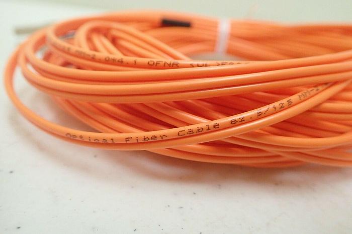 Used (5) Duplex Multimode 62.5/125 Fiber Optic Cables: RoHS LC-SC 3M, Black Box ST-LC