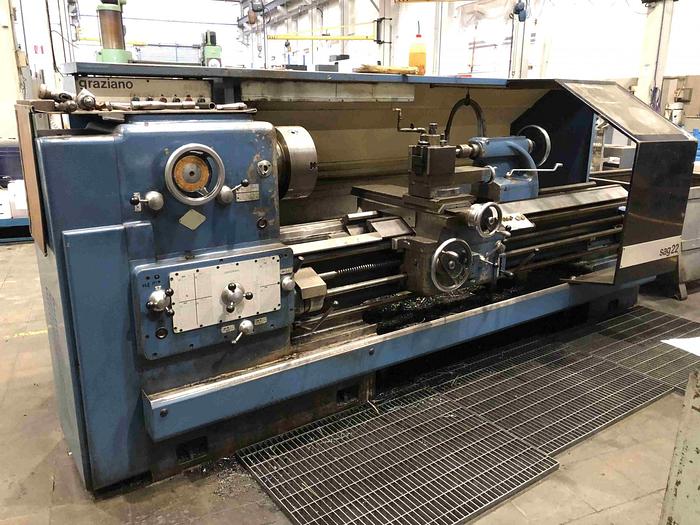 Used GRAZIANO SAG 22 LATHE