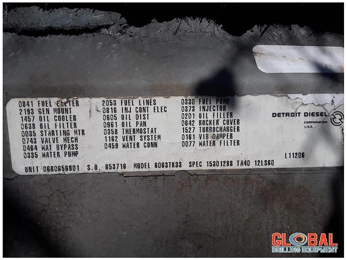 Used Item 0772 : 2001 Detroit Series 60 Engine