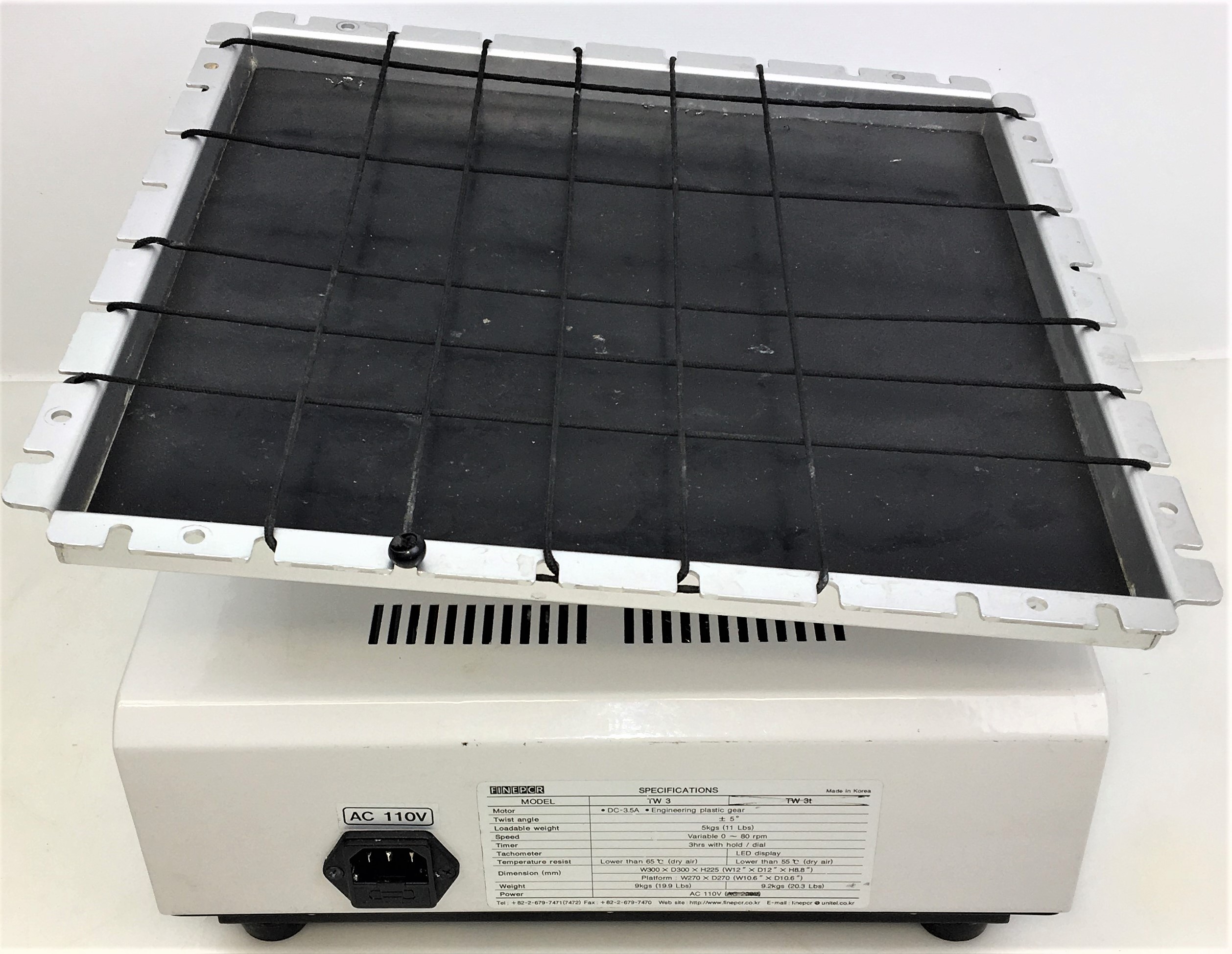 Used FinePCR TW3 Twist Orbital Shaker