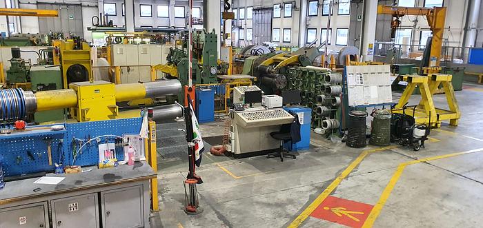 Used GUIDA   750mm x 14mm S.S. Slitting Line (Used) #4362