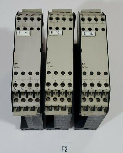 Used *PREOWNED* Lot of 3 Siemens Simatic S5-110 6ES5 400-7AA13 Input Module Cards