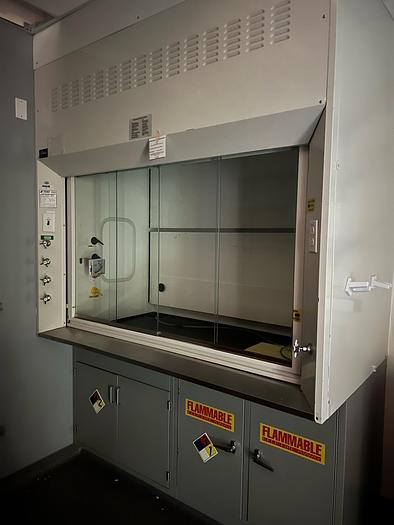 Used St Charles 6' Fume Hood, Combo Sash