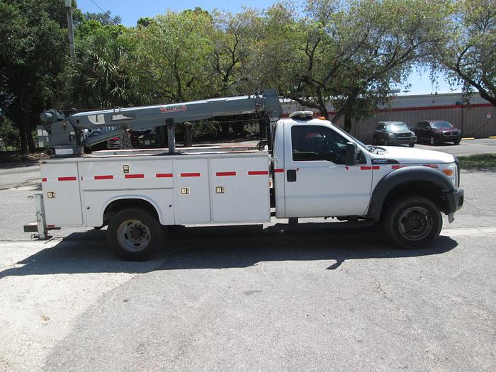 Used 2013 Ford F-550 Crane Utility Truck