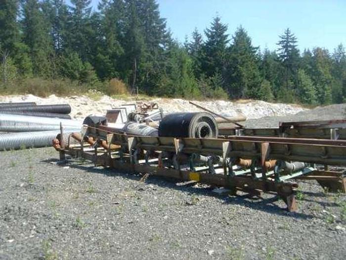 Used 36" x 29' Troughing Roll Conveyor