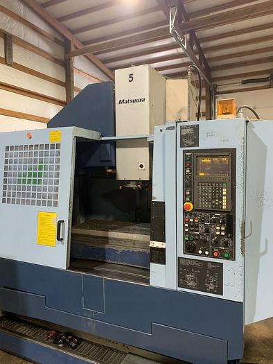 Used Matsuura MC-800VG 4th Axis