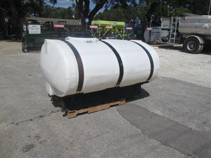 Used 500 Gallon Elliptical Tank With Saddle and Bands