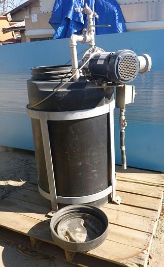 Used Tank, 50 Gallon, PET, 1 HP Centrifugal Pump #S744404