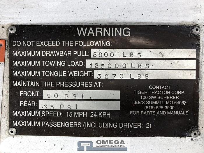 Used 2000 Tiger baggage tractor
