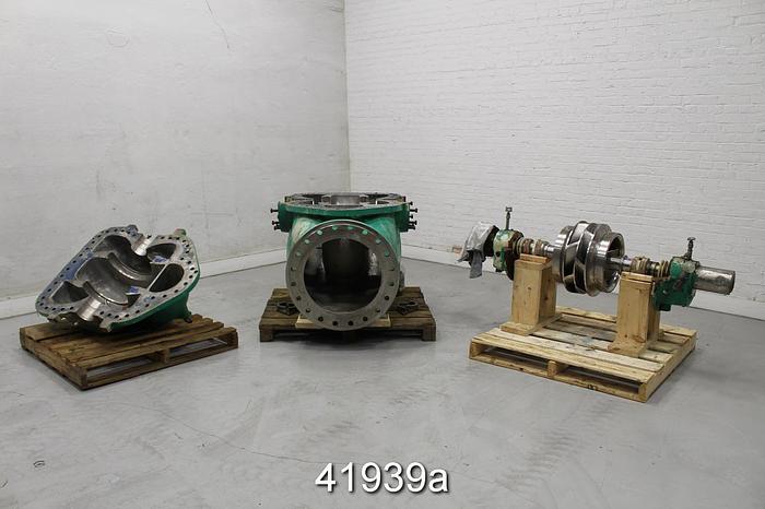 Used Sulzer ZPP32-400 Split Case Pump, SS Casing, 7-Vane 18.25" Impeller #41939