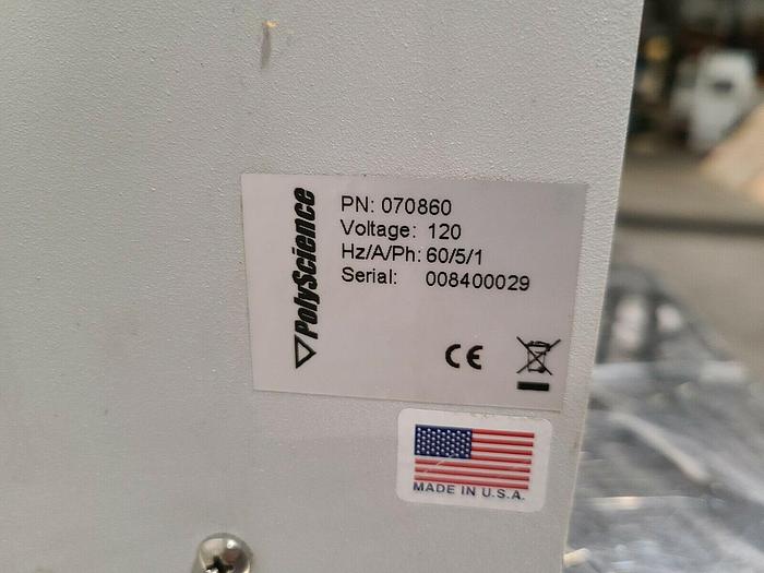 Used PolyScience KR 60A Flow Through Chilller LAB TYPE Compact 120V