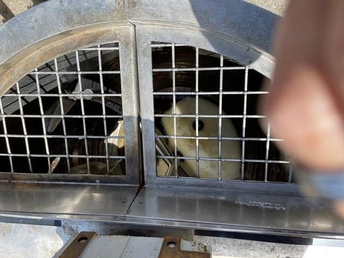 Used Mueller 300 Gallon Stainless Steel Jacketed Mixing Kettle with Double Motion Agitation