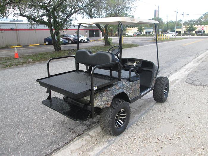 Used Lifted EZ GO Gas Golf Cart