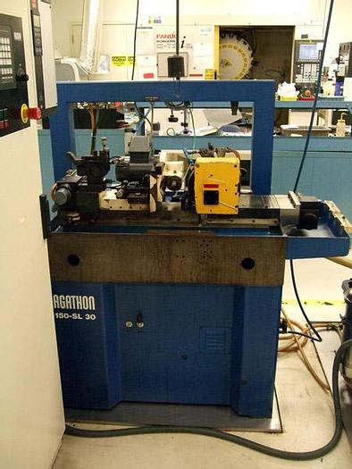 Used 3130, Agathon, 150-SL30, Swiss CNC Centerless Grinder, 2001